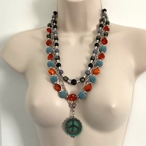 ART BY AMY LABBE Necklace 15 inches long